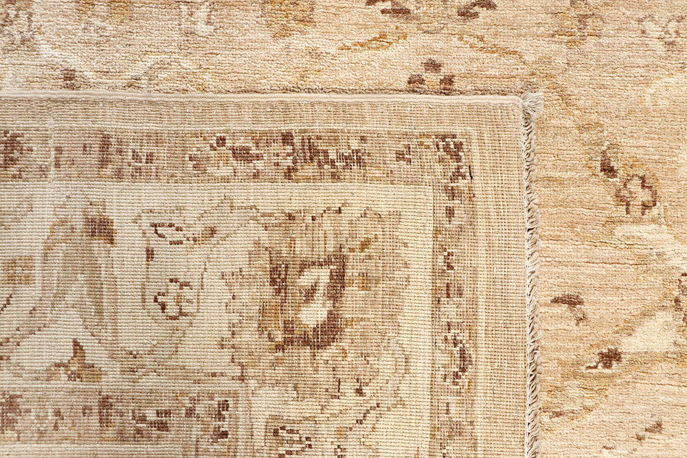 Tan Ziegler 6' 1 x 8' 11 - No. 64574 - ALRUG Rug Store