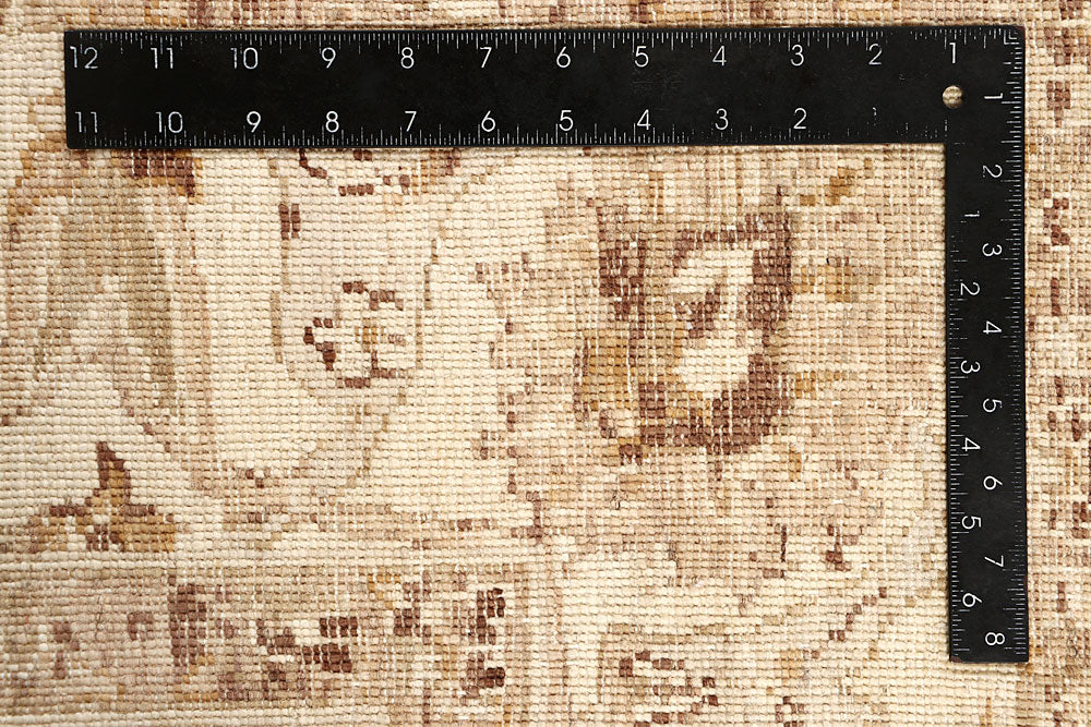 Tan Ziegler 6' 1 x 8' 11 - No. 64574 - ALRUG Rug Store