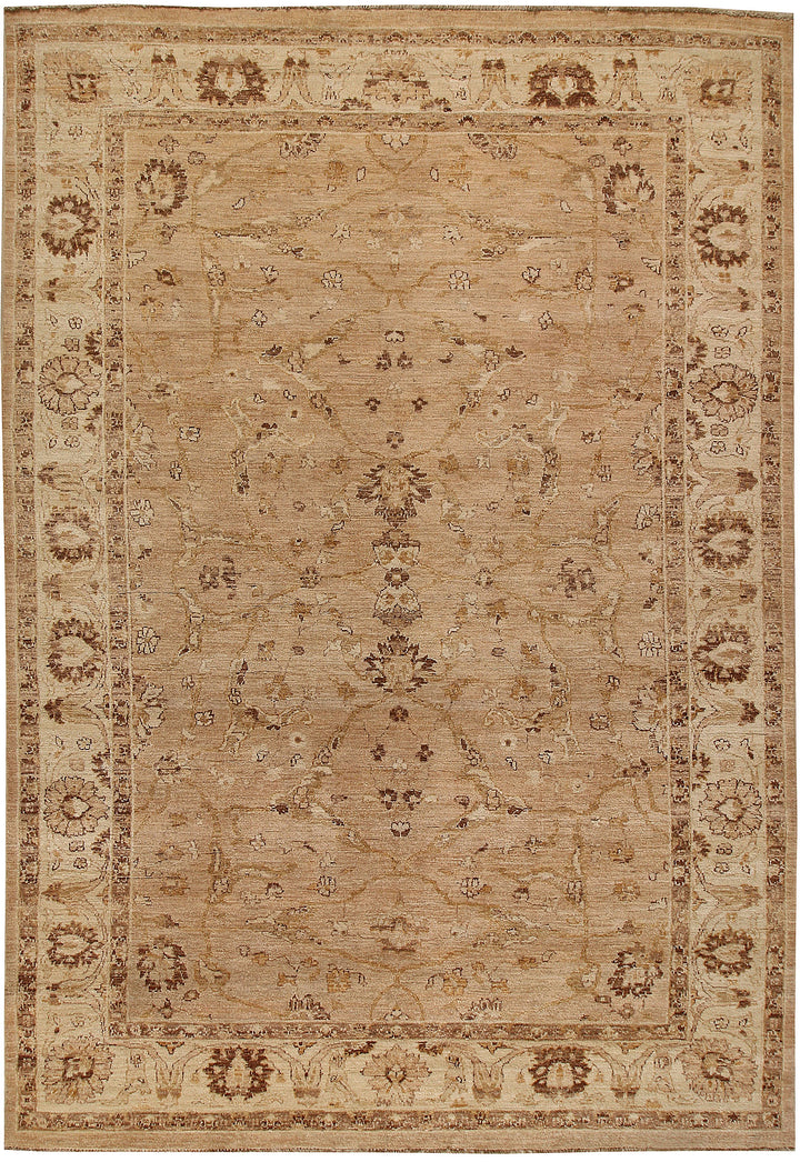 Tan Ziegler 6' 1 x 8' 11 - No. 64574 - ALRUG Rug Store