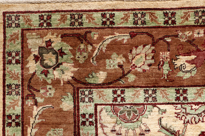 Wheat Ziegler 6' 1 x 8' 4 - No. 64575 - ALRUG Rug Store