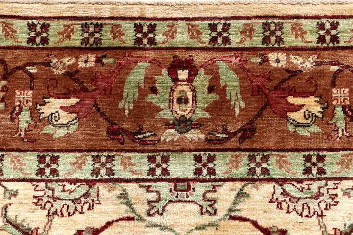 Wheat Ziegler 6' 1 x 8' 4 - No. 64575 - ALRUG Rug Store