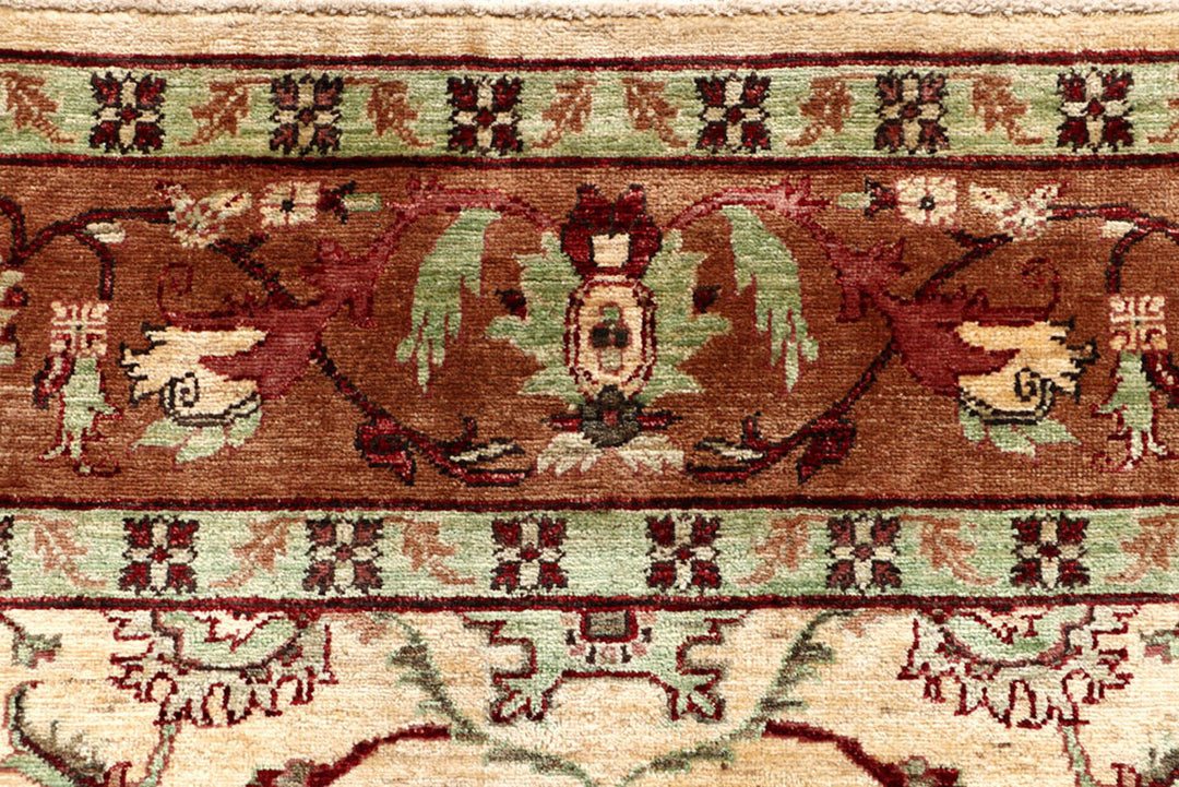 Wheat Ziegler 6'  1" x 8'  4" - No. QA50661