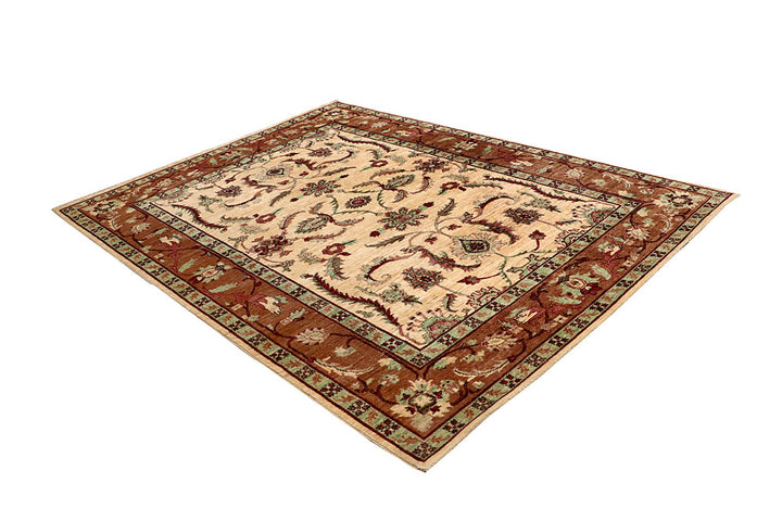 Wheat Ziegler 6' 1 x 8' 4 - No. 64575 - ALRUG Rug Store