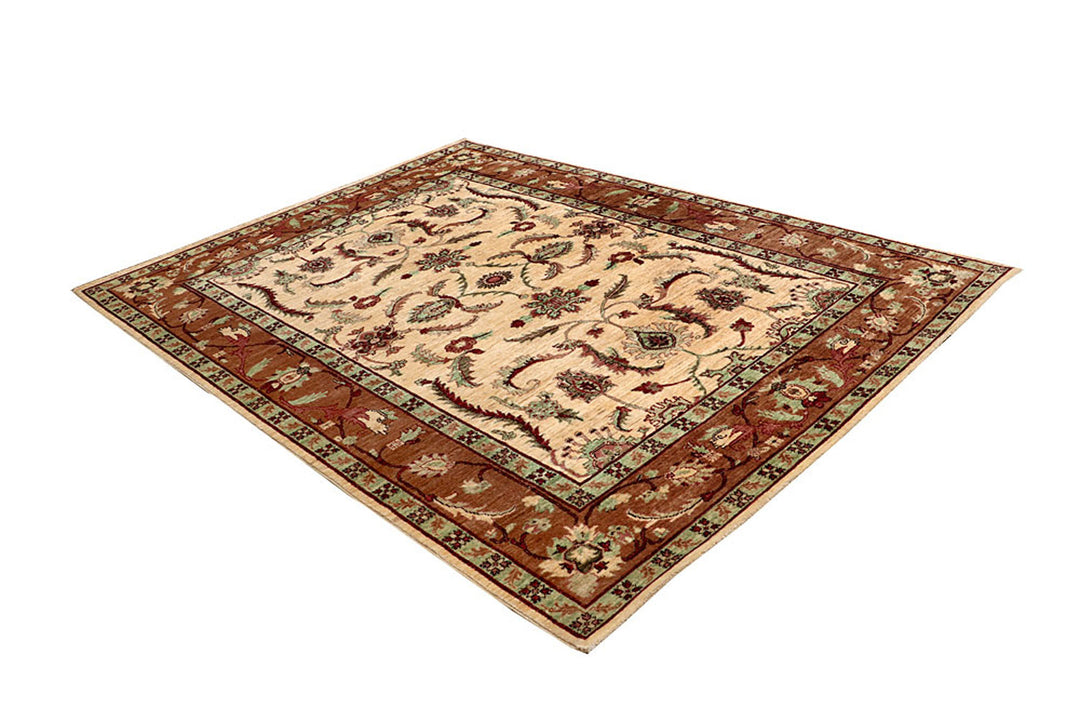 Wheat Ziegler 6'  1" x 8'  4" - No. QA50661