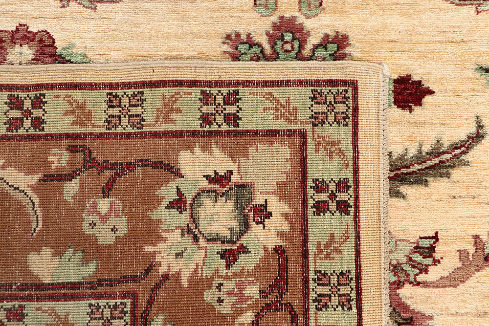 Wheat Ziegler 6' 1 x 8' 4 - No. 64575 - ALRUG Rug Store