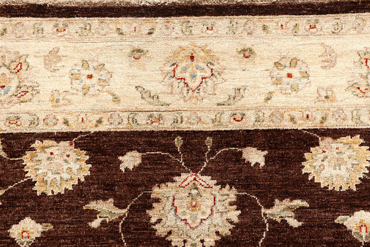 Saddle Brown Ziegler 6' 6 x 9' 8 - No. 64576 - ALRUG Rug Store