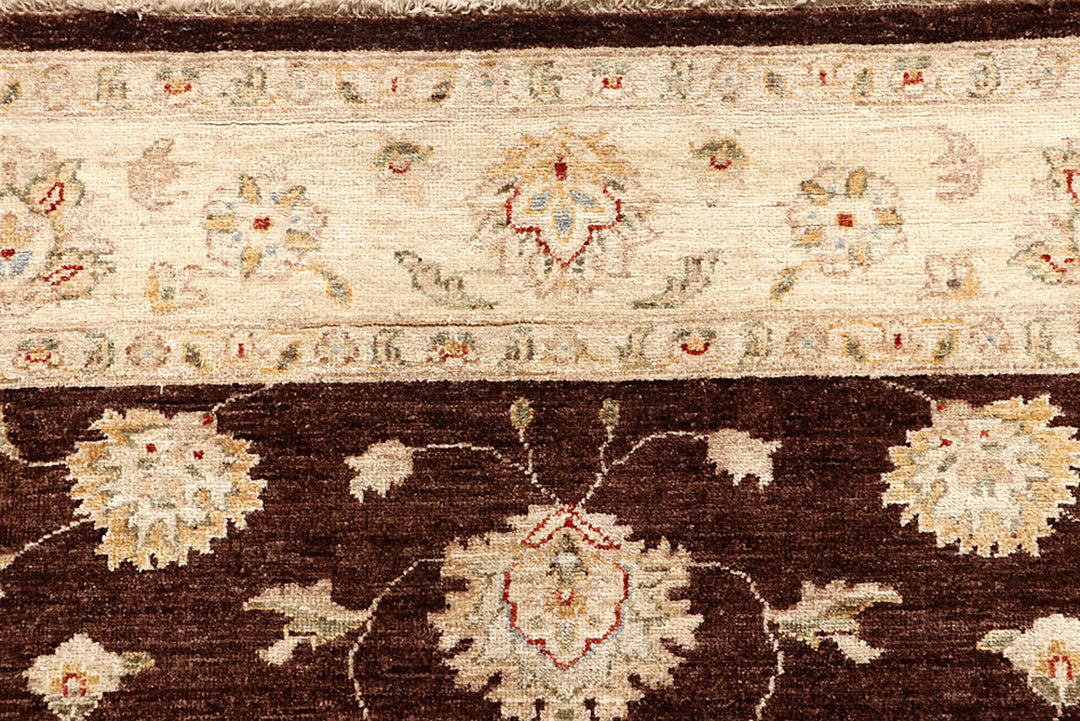 Saddle Brown Ziegler 6'  6" x 9'  8" - No. QA74264