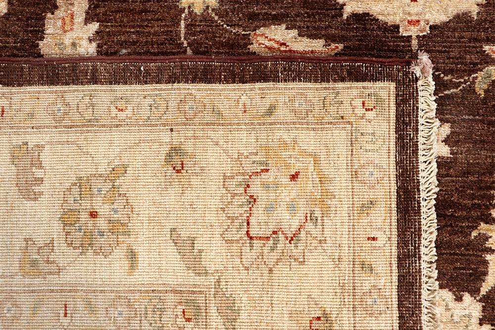 Saddle Brown Ziegler 6' 6 x 9' 8 - No. 64576 - ALRUG Rug Store