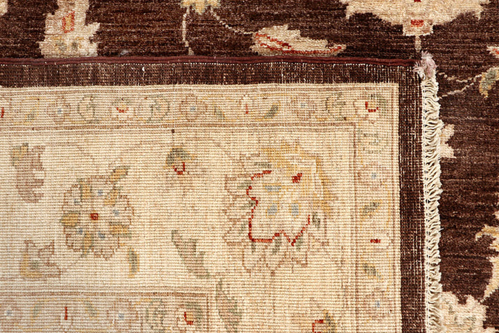 Saddle Brown Ziegler 6' 6 x 9' 8 - No. 64576 - ALRUG Rug Store