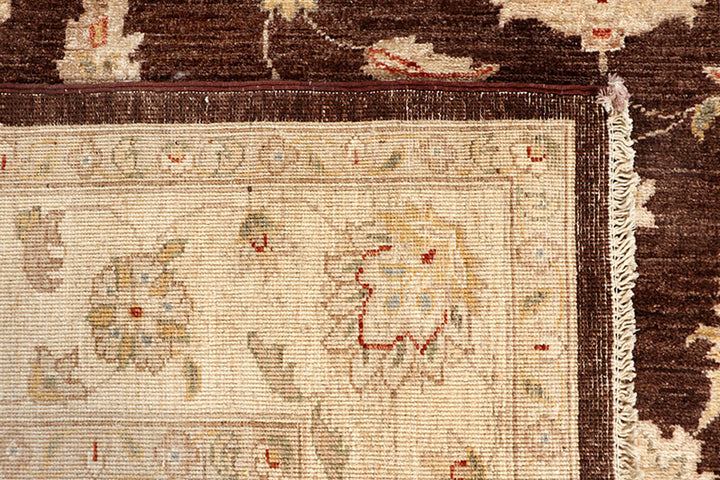 Saddle Brown Ziegler 6'  6" x 9'  8" - No. QA74264