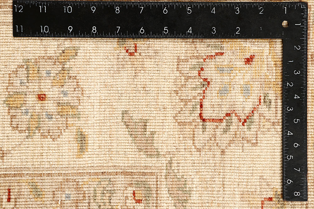 Saddle Brown Ziegler 6' 6 x 9' 8 - No. 64576 - ALRUG Rug Store