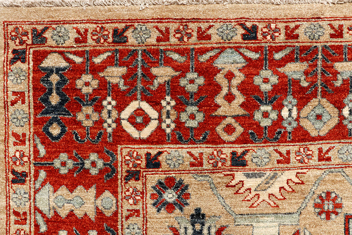 Multi Colored Ziegler 5' 10 x 9' 7 - No. 64577 - ALRUG Rug Store