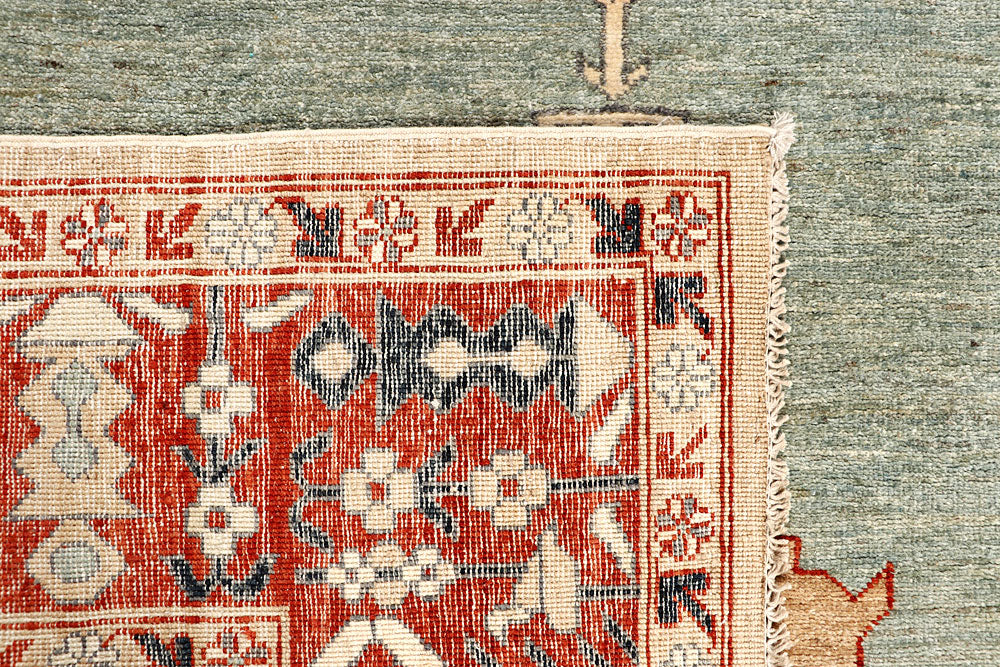 Multi Colored Ziegler 5' 10 x 9' 7 - No. 64577 - ALRUG Rug Store