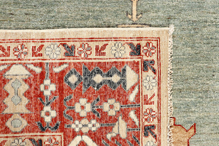 Multi Colored Ziegler 5' 10 x 9' 7 - No. 64577 - ALRUG Rug Store