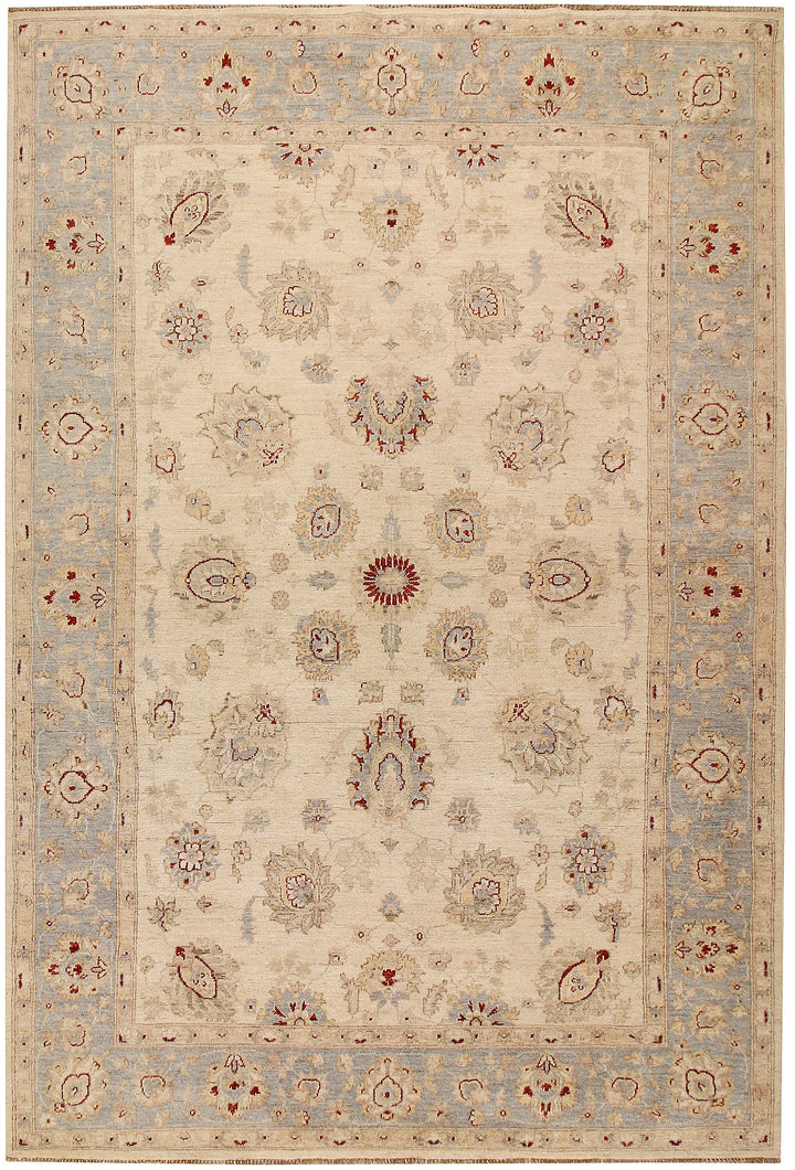 Blanched Almond Ziegler 6' 5 x 9' 7 - No. 64578 - ALRUG Rug Store