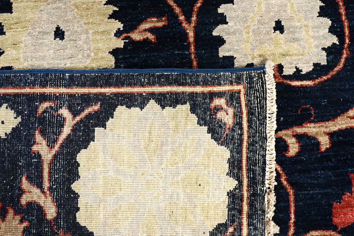 Dark Blue Ziegler 6' 5 x 9' 9 - No. 64579 - ALRUG Rug Store