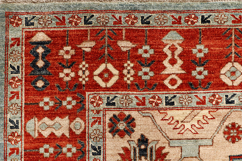 Multi Colored Ziegler 5' 10 x 8' 10 - No. 64581 - ALRUG Rug Store