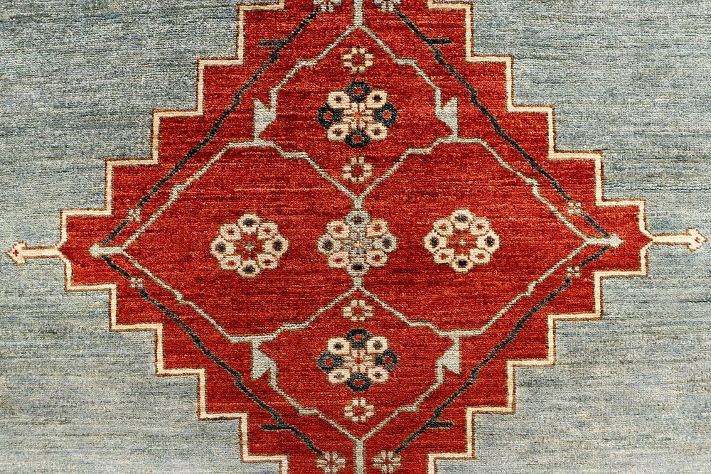 Multi Colored Ziegler 5' 10 x 8' 10 - No. 64581 - ALRUG Rug Store
