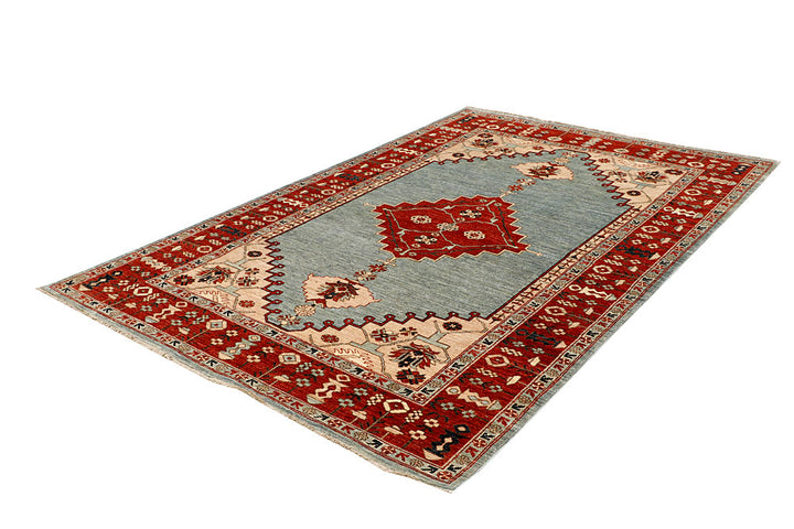 Multi Colored Ziegler 5' 10 x 8' 10 - No. 64581 - ALRUG Rug Store