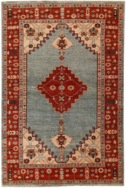 Multi Colored Ziegler 5' 10 x 8' 10 - No. 64581 - ALRUG Rug Store