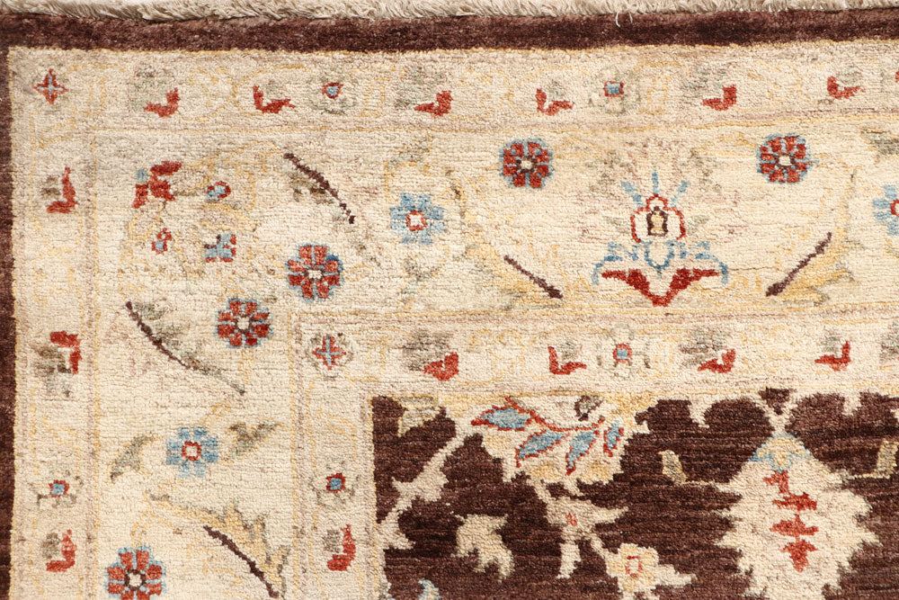 Saddle Brown Ziegler 6' 4 x 9' 9 - No. 64583 - ALRUG Rug Store