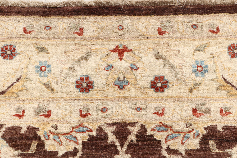 Saddle Brown Ziegler 6' 4 x 9' 9 - No. 64583 - ALRUG Rug Store