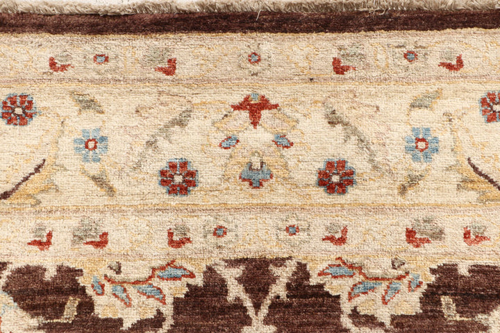 Saddle Brown Ziegler 6' 4 x 9' 9 - No. 64583 - ALRUG Rug Store
