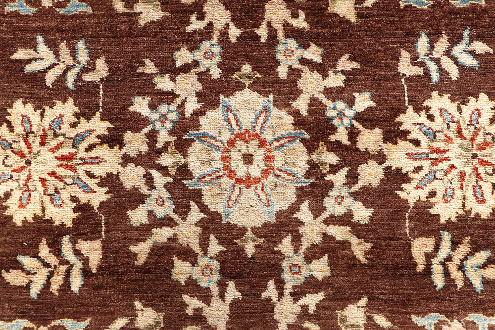 Saddle Brown Ziegler 6' 4 x 9' 9 - No. 64583 - ALRUG Rug Store