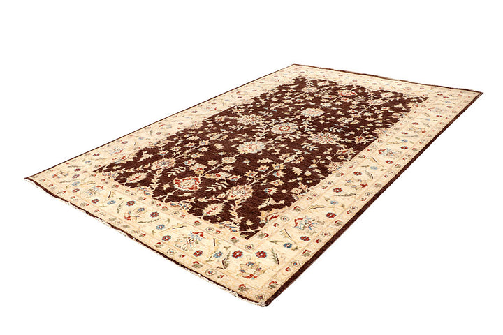 Saddle Brown Ziegler 6' 4 x 9' 9 - No. 64583 - ALRUG Rug Store