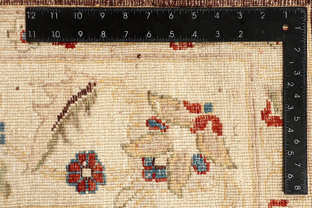 Saddle Brown Ziegler 6' 4 x 9' 9 - No. 64583 - ALRUG Rug Store