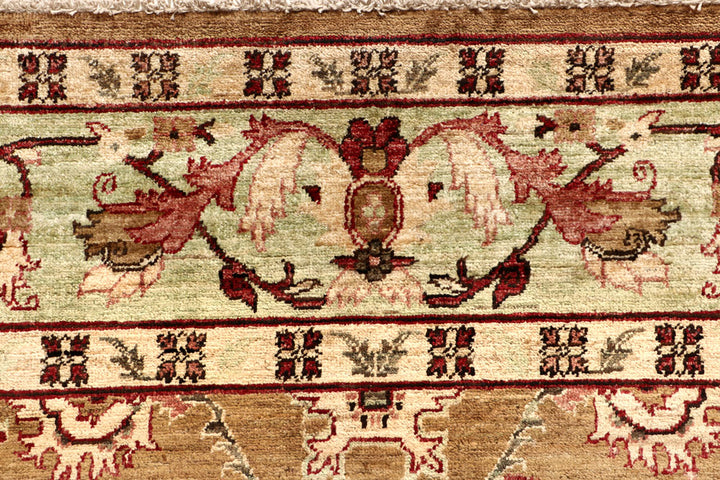 Dark Goldenrod Ziegler 6' 2 x 9' - No. 64585 - ALRUG Rug Store