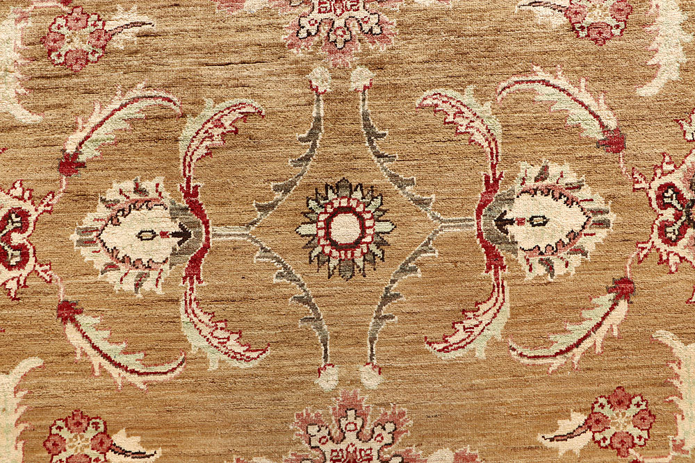 Dark Goldenrod Ziegler 6' 2 x 9' - No. 64585 - ALRUG Rug Store