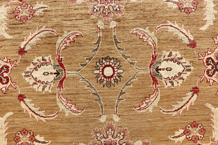 Dark Goldenrod Ziegler 6' 2 x 9' - No. 64585 - ALRUG Rug Store