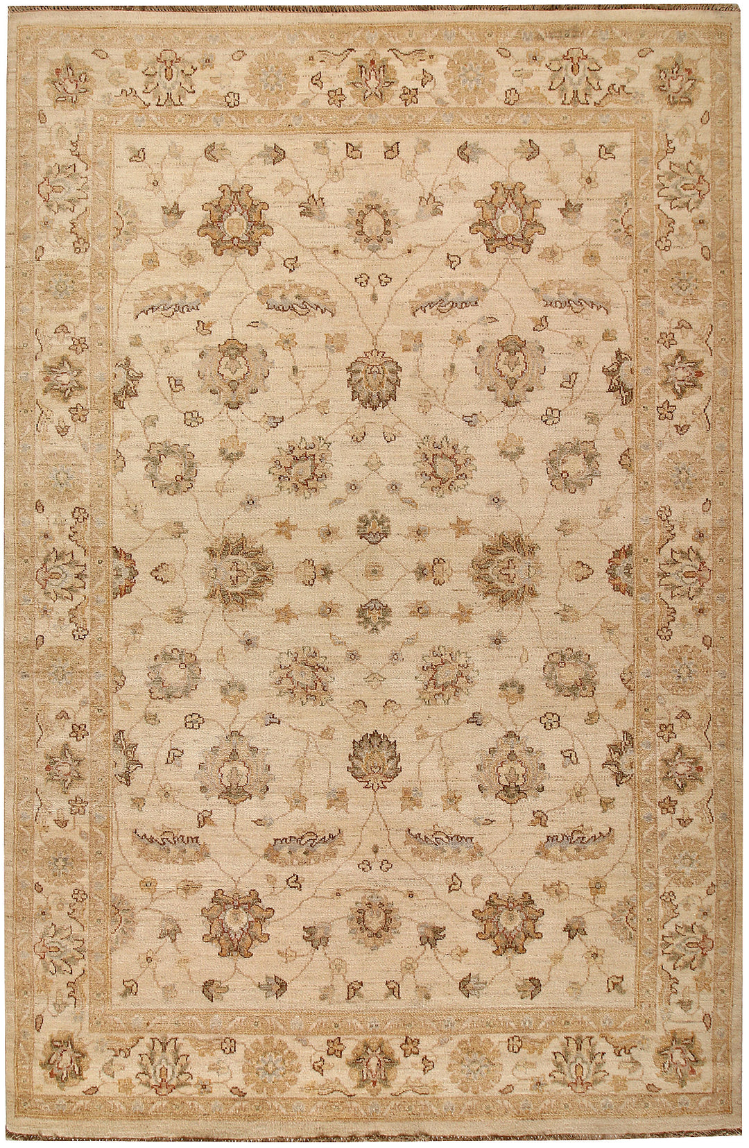 Blanched Almond Ziegler 6' x 9' 1 - No. 64586 - ALRUG Rug Store
