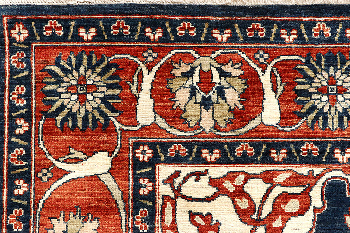 Multi Colored Ziegler 6' 8 x 10' - No. 64587 - ALRUG Rug Store