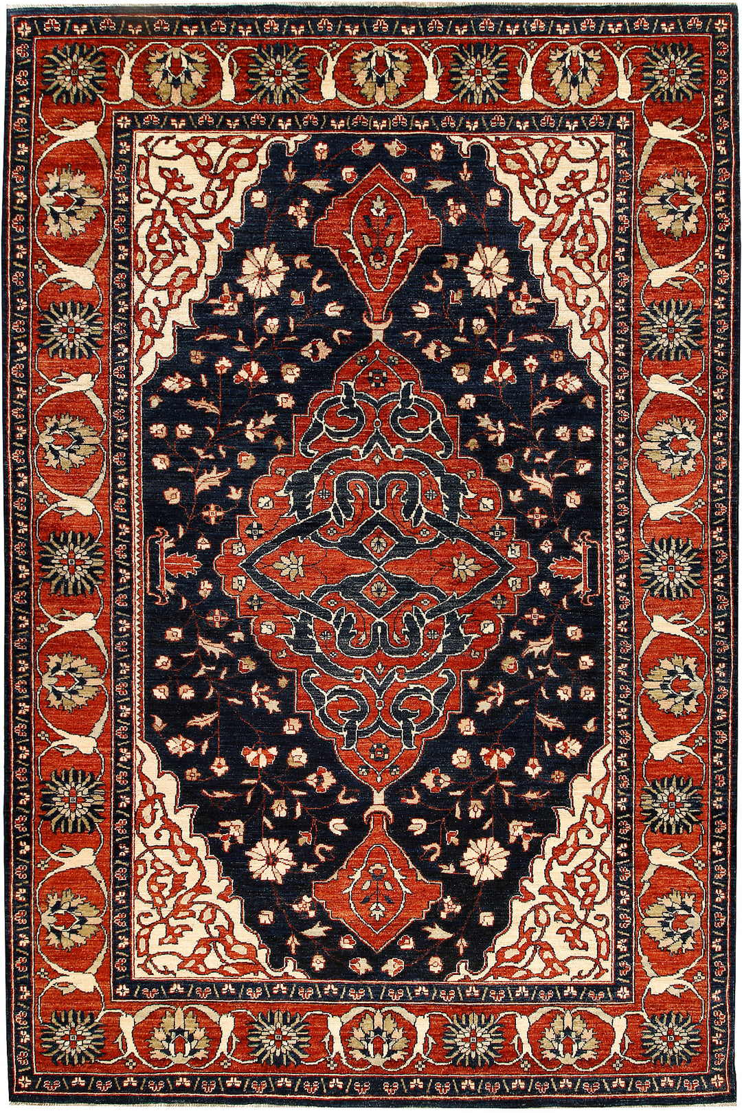 Multi Colored Ziegler 6' 8 x 10' - No. 64587 - ALRUG Rug Store