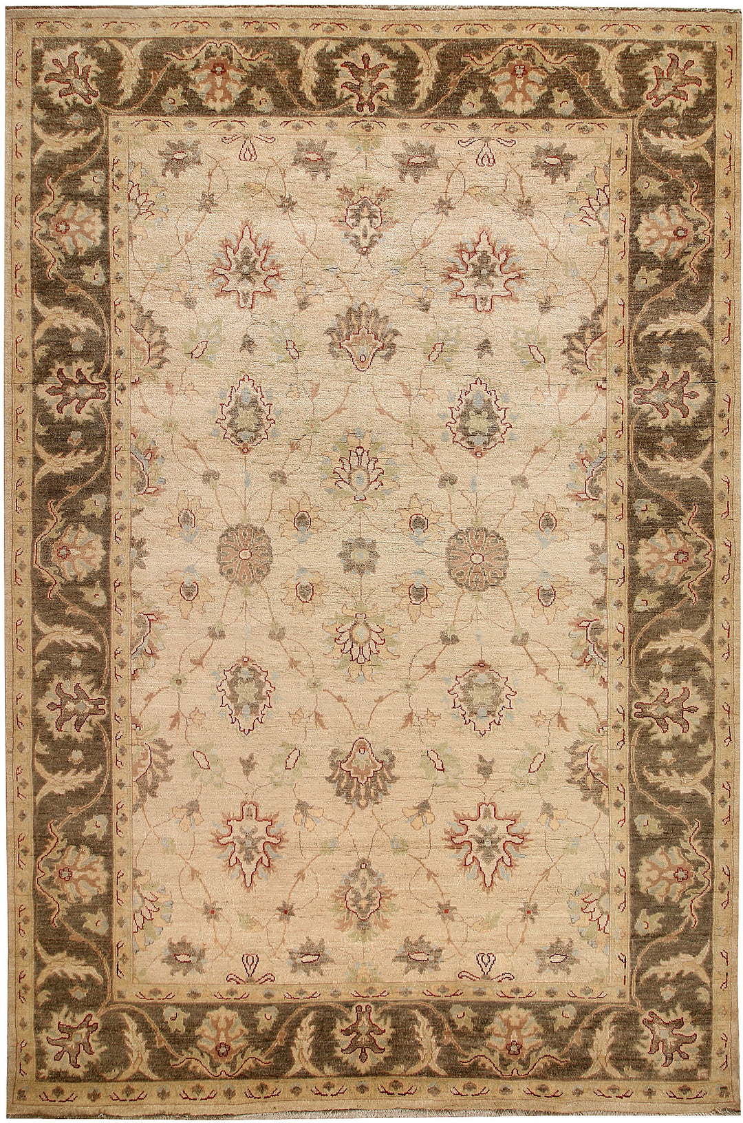 Blanched Almond Ziegler 6' 6 x 9' 10 - No. 64588 - ALRUG Rug Store