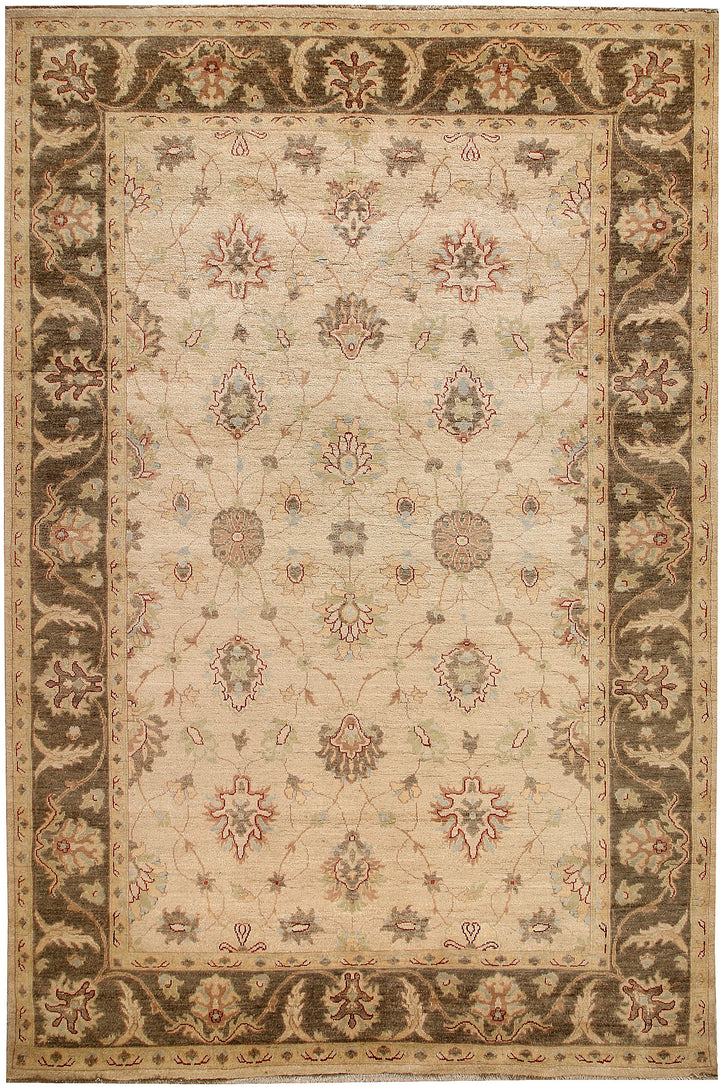 Blanched Almond Ziegler 6' 6 x 9' 10 - No. 64588 - ALRUG Rug Store