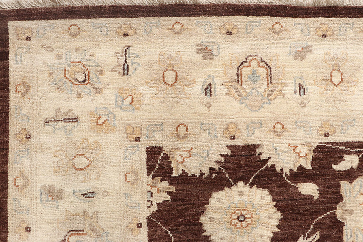 Saddle Brown Ziegler 6' 2 x 9' - No. 64589 - ALRUG Rug Store