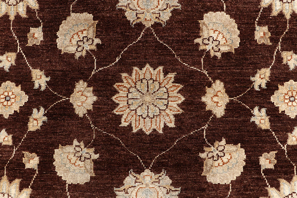Saddle Brown Ziegler 6' 2 x 9' - No. 64589 - ALRUG Rug Store