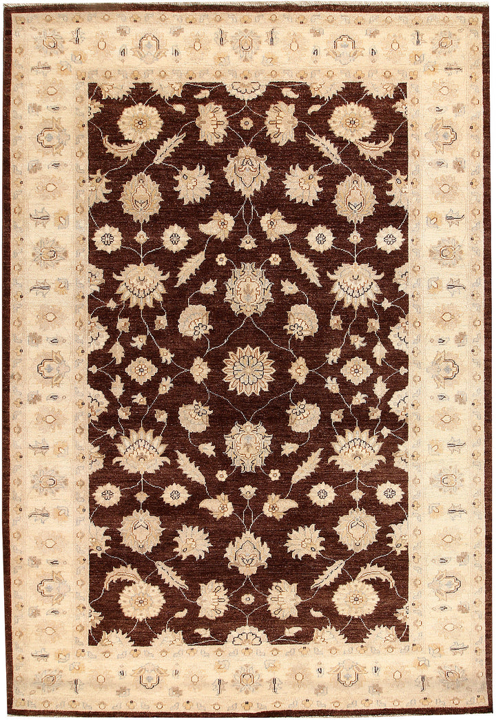 Saddle Brown Ziegler 6' 2 x 9' - No. 64589 - ALRUG Rug Store