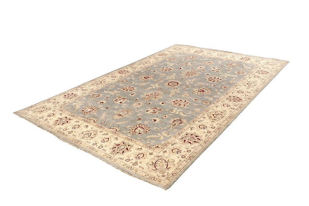 Dark Grey Ziegler 6' 5 x 9' 11 - No. 64590 - ALRUG Rug Store
