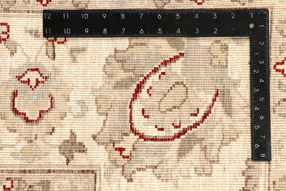 Dark Grey Ziegler 6' 5 x 9' 11 - No. 64590 - ALRUG Rug Store