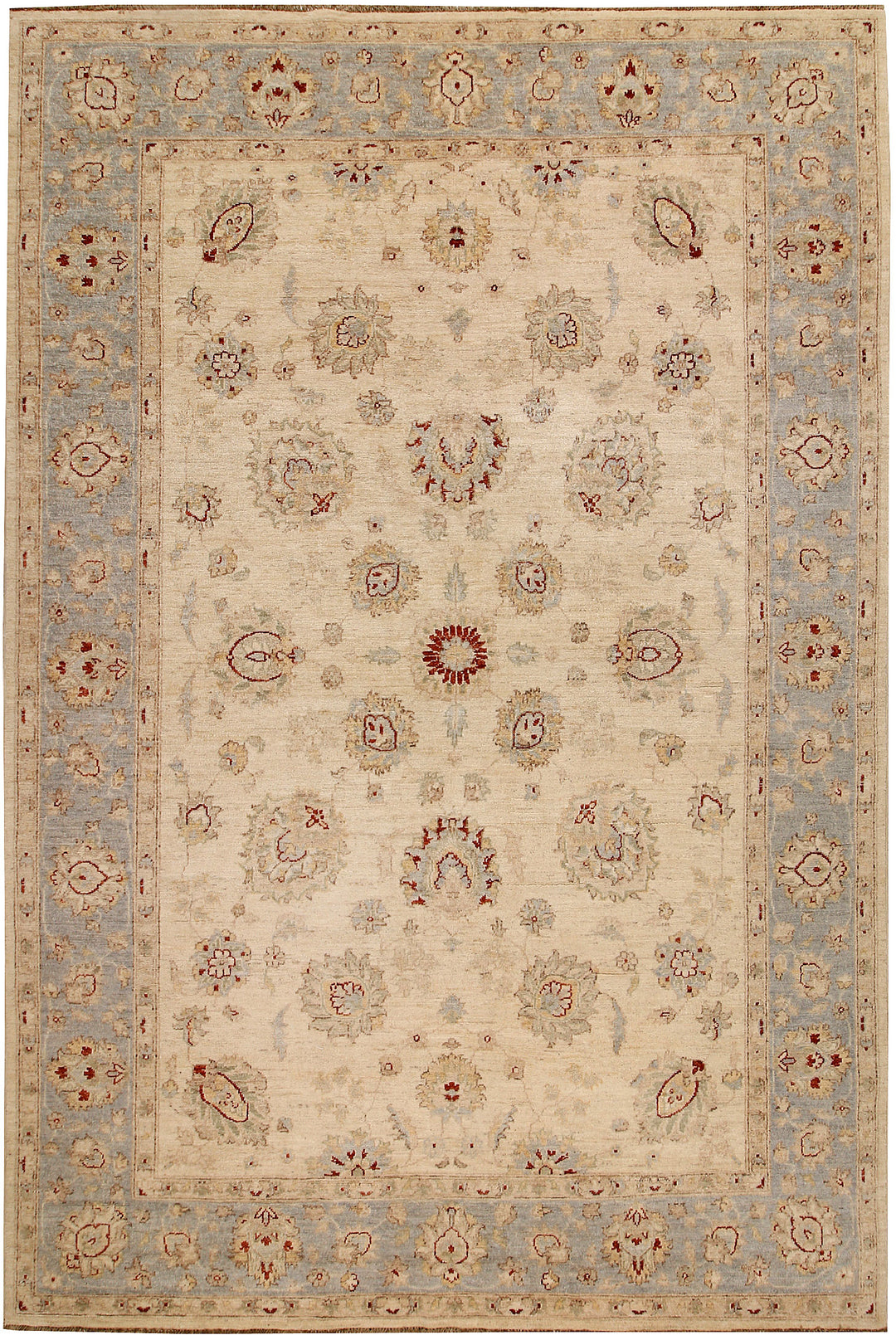 Blanched Almond Ziegler 6' 5 x 9' 7 - No. 64591 - ALRUG Rug Store