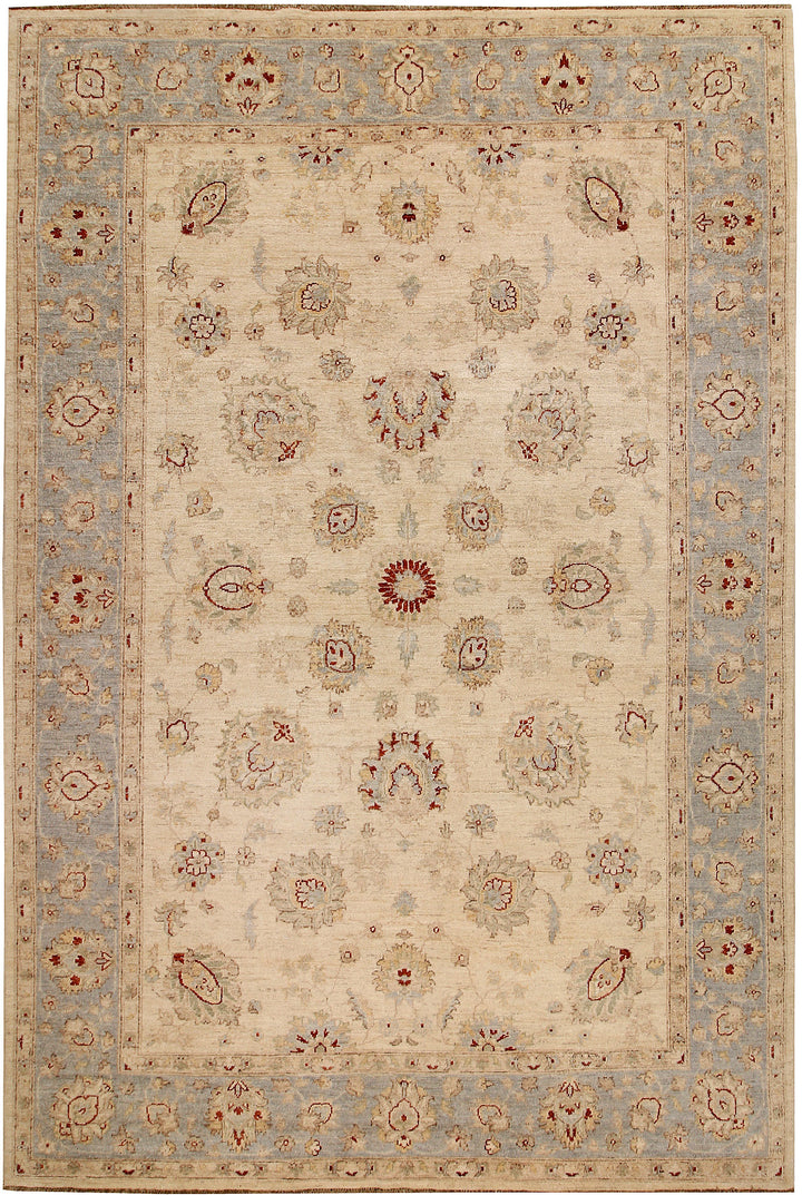 Blanched Almond Ziegler 6' 5 x 9' 7 - No. 64591 - ALRUG Rug Store