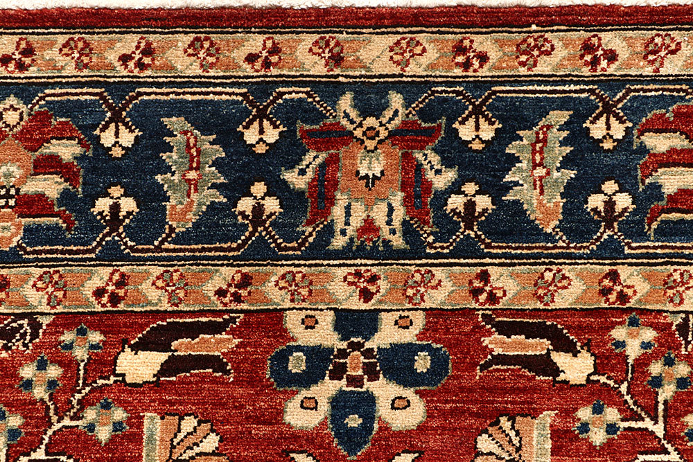 Dark Red Ziegler 6' 2 x 8' 11 - No. 64592 - ALRUG Rug Store