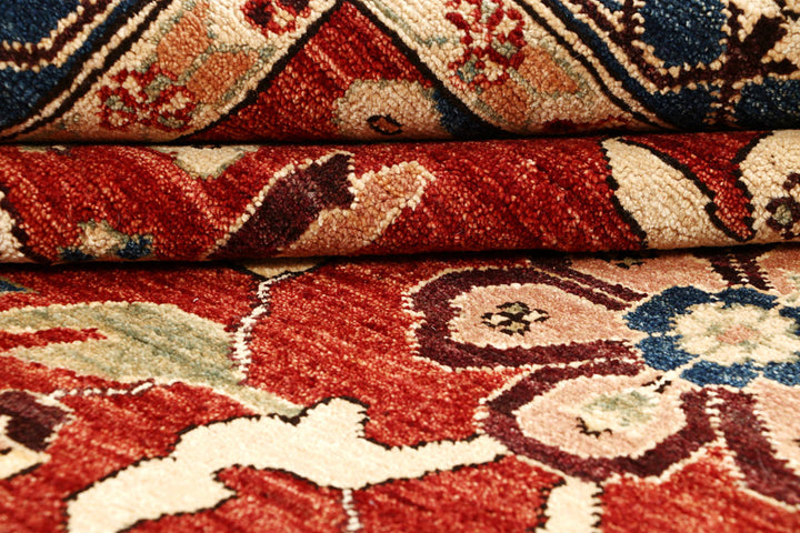 Dark Red Ziegler 6' 2 x 8' 11 - No. 64592 - ALRUG Rug Store