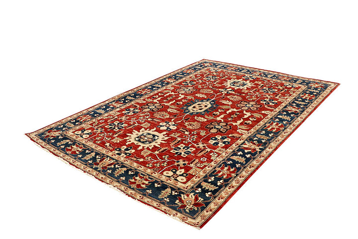 Dark Red Ziegler 6' 2 x 8' 11 - No. 64592 - ALRUG Rug Store