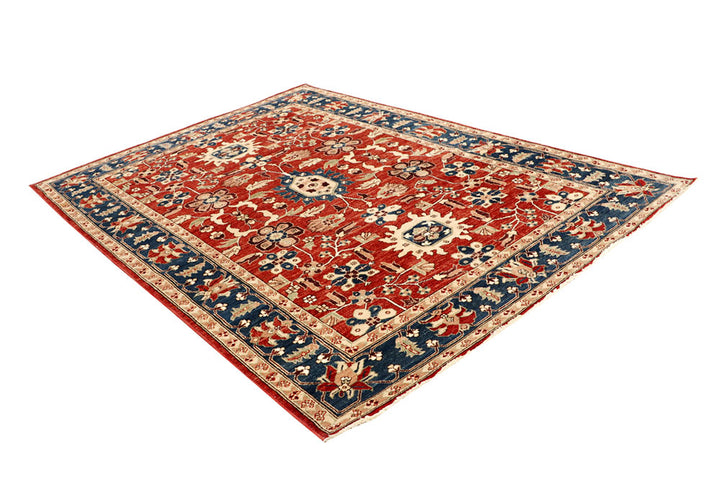 Dark Red Ziegler 6' 2 x 8' 11 - No. 64592 - ALRUG Rug Store