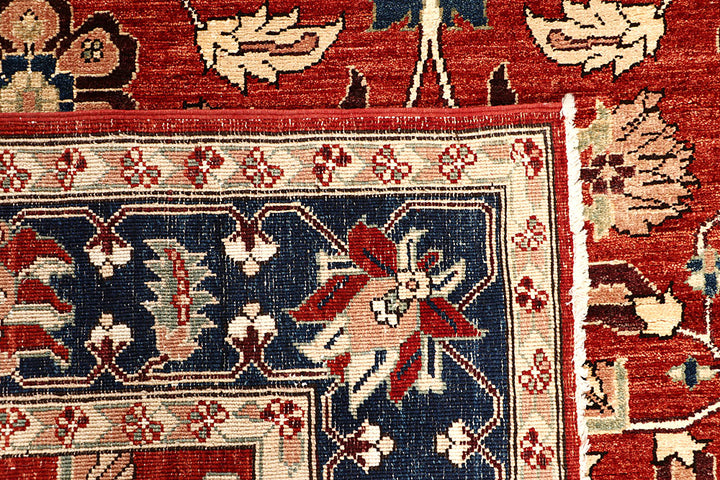 Dark Red Ziegler 6' 2 x 8' 11 - No. 64592 - ALRUG Rug Store